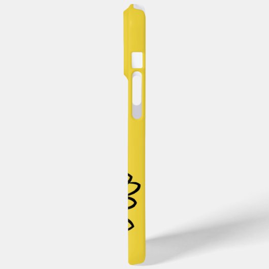 Minimalist Modern Elegant Daisy flower and text Case-Mate iPhoneケース (裏面 / 左)