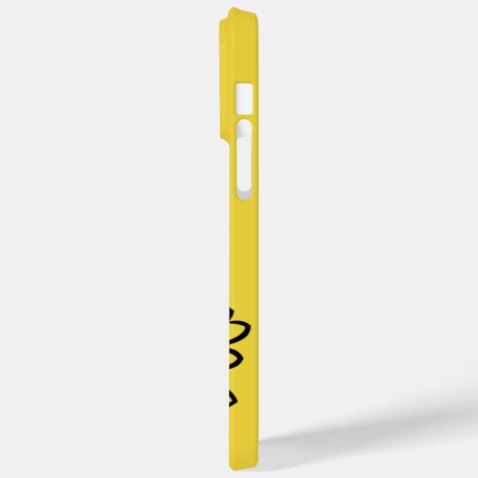 Minimalist Modern Elegant Daisy flower and text Case-Mate iPhoneケース (裏面 / 左)