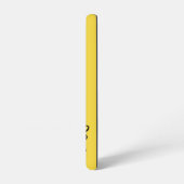 Minimalist Modern Elegant Daisy flower and text Samsung Galaxyケース (左側面)