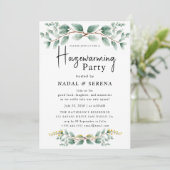 Minimalist Modern Elegant Housewarming Party 招待状 (スタンド正面)