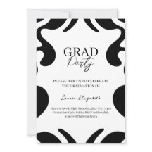 Minimalist Modern Elegant Photo Graduation Party