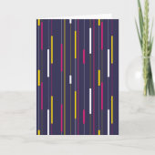 Minimalist Modern Stripes カード (正面)