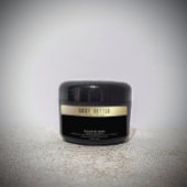 Minimalist modern typography gold black label ラベル