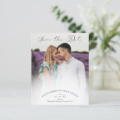 Minimalist Modern Typography Script Wedding Photo (スタンド正面)