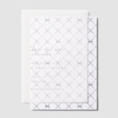 Minimalist Modern Wedding Save the Date ベラム紙招待状 (オフセット (招待状))