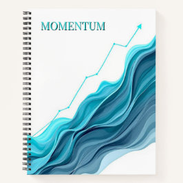 Minimalist Momentum | Clean Chart & Typography Des ノートブック
