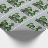 Minimalist Money Plant -Matte Wrapping Paper ラッピングペーパー (角)