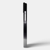 Minimalist Monochrome Flow Phone Case - Elegant Bl Case-Mate iPhoneケース (裏面 / 左)