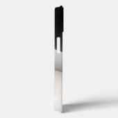 Minimalist Monochrome Flow Phone Case - Elegant Bl Case-Mate iPhoneケース (裏面 / 右)