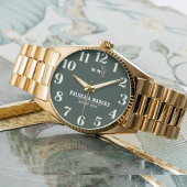 Minimalist Monogram Couple’s Names 腕時計