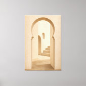 Minimalist Moroccan Arch Canvas Print キャンバスプリント (正面)