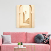 Minimalist Moroccan Arch Canvas Print キャンバスプリント (インサイチュ (リビング))