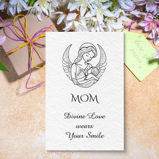 Minimalist Mother`s Day Quote  カード