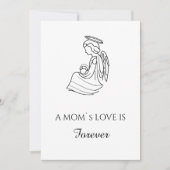 Minimalist Mother`s Day Quote  カード (正面)