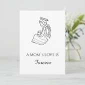 Minimalist Mother`s Day Quote  カード (スタンド正面)