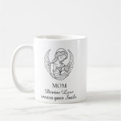 Minimalist Mother`s Day Quote Coffee Mug コーヒーマグカップ (左)
