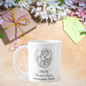 Minimalist Mother`s Day Quote Coffee Mug コーヒーマグカップ