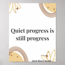 Minimalist Motivation Quote ポスター