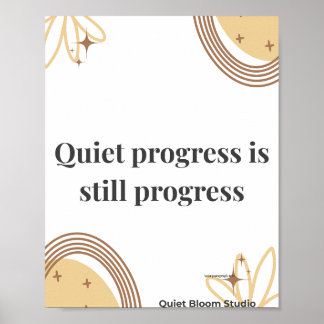 Minimalist Motivation Quote ポスター