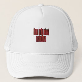 Minimalist Motivational Quote Baseball Cap — Moder キャップ