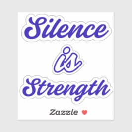 Minimalist Motivational Quote Design シール