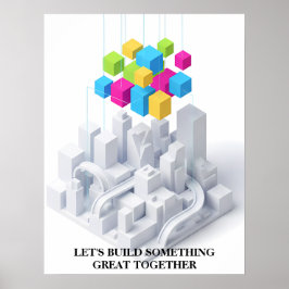 Minimalist Motivational Wall Art Print ポスター