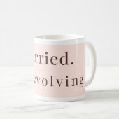 Minimalist Mug | Newly Married Modern Woman Gift コーヒーマグカップ (正面右)