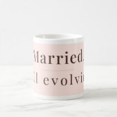 Minimalist Mug | Newly Married Modern Woman Gift コーヒーマグカップ (中央)