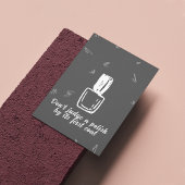 Minimalist Nail Salon Poster ポスター