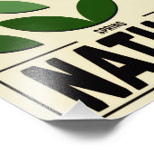 Minimalist Nature Poster – Spring Botanic wall art フォトプリント (角)