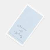 Minimalist Navy Blue Script Wedding Custom (コーナー)