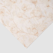 Minimalist Neutral Botanical 薄葉紙 (詳細)