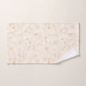 Minimalist Neutral Wildflower バスタオルセット (ハンドタオル)