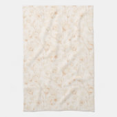 Minimalist Neutral Wildflower Kitchen Towel キッチンタオル (縦)