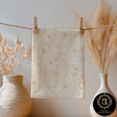 Minimalist Neutral Wildflower Kitchen Towel キッチンタオル