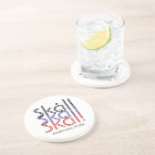 Minimalist Norway Skål! | 記念の品 コースター (側面)