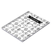 Minimalist Nursing Student Study Notebook ノートブック (左側)