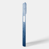 Minimalist Ocean Wall Art Fisherman Blue Case-Mate iPhoneケース (裏面 / 右)