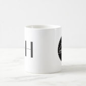Minimalist OH Typography Mug | Modern OMAÏA HOME C コーヒーマグカップ (中央)