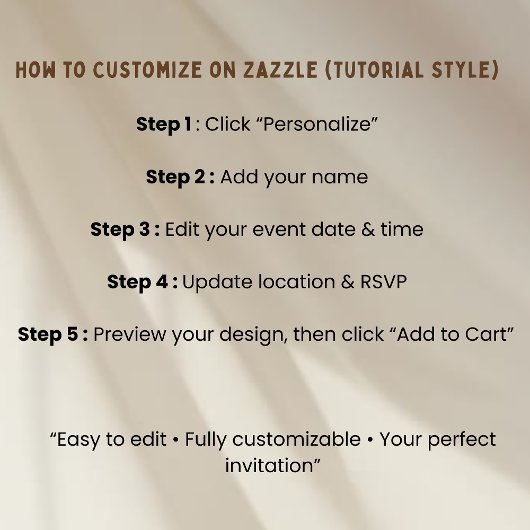 Minimalist Olive Green Wedding Invitation Photo  招待状