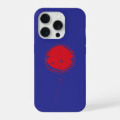 Minimalist Oriental Sun Phone Case - Nordic Boho  iPhoneケース (裏面)
