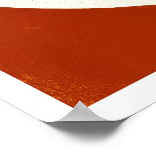 Minimalist Oval Wall Art, Bold Line Work, Negative ポスター (角)