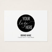 Minimalist Own Logo Business Gift Certificate (正面)