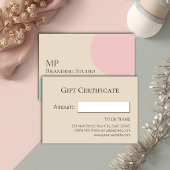 Minimalist Pastel Branding Design