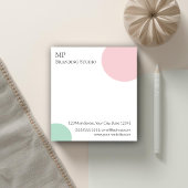 Minimalist Pastel Branding Design ノートパッド