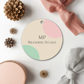 Minimalist Pastel Branding Design フェイバータグ