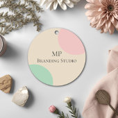 Minimalist Pastel Branding Design フェイバータグ