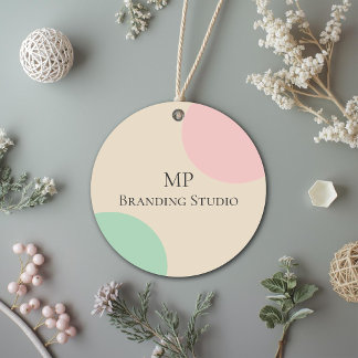 Minimalist Pastel Branding Design フェイバータグ
