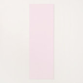 Minimalist Pastel Pink Bow Exercise ヨガマット (裏面)