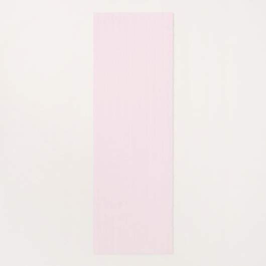 Minimalist Pastel Pink Bow Exercise ヨガマット (裏面)